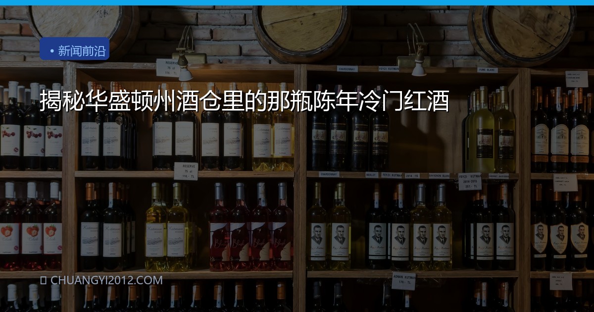 揭秘华盛顿州酒仓里的那瓶陈年冷门红酒